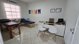 Sala de exercícios funcionais e de fortalecimento